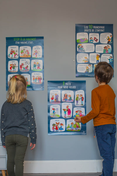 Poster « Stop à la violence »