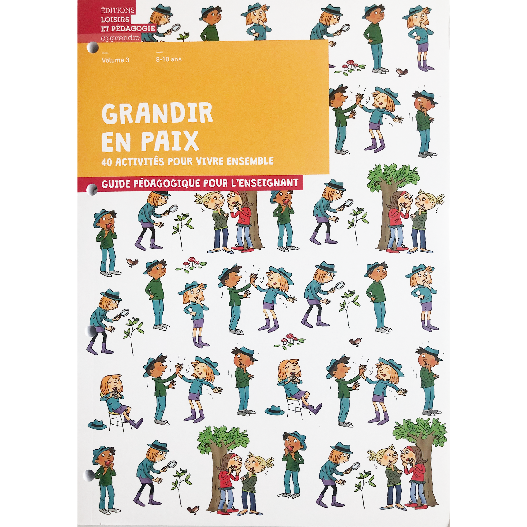 Collection Grandir en paix : Guide pédagogique - Volume 3